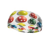 Fashion sports decorative sweatband FUUNTL Pickleball Balls Colors Pattern Picture Headbands for men and women
