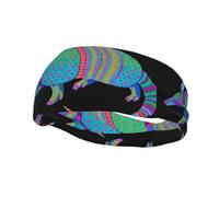 Fashion sports decorative sweatband YYHHAOFA Colorful animals Printed Headbands for men and women