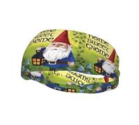Fashion sports decorative sweatband YYHHAOFA Colorful Gnomes Printed Headbands for men and women