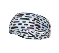 Fashion sports decorative sweatband YYHHAOFA train Cars Printed Headbands for men and women