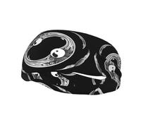 Fashion sports decorative sweatband YYHWHJDE A yin and yang symbol Pattern Headbands for men and women