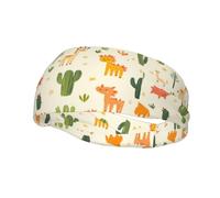 Fashion sports decorative sweatband YYHWHJDE Desert creatures Pattern Headbands for men and women