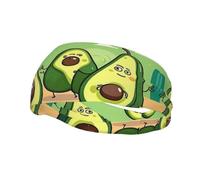Fashion sports decorative sweatband YYHWHJDE Funny Cartoon Avocados Pattern Headbands for men and women
