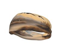 Fashion sports decorative sweatband YYHWHJDE Hunting Flying Wild Ducks Pattern Headbands for men and women