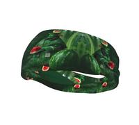 Fashion sports decorative sweatband YYHWHJDE Patrick's Watermelon Festival Pattern Headbands for men and women
