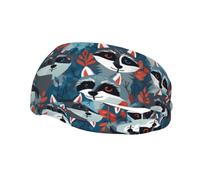 Fashion sports decorative sweatband YYHWHJDE racoons Pattern Headbands for men and women