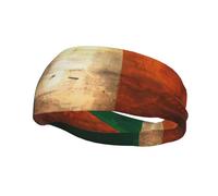 Fashion sports decorative sweatband YYHWHJDE Retro Irish flag Pattern Headbands for men and women