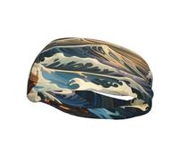 Fashion sports decorative sweatband YYHWHJDE Sea and Sail Pattern Headbands for men and women
