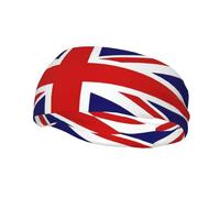 Fashion sports decorative sweatband YYHWHJDE UK Flag Pattern Headbands for men and women