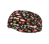 Fashion Sports Sweatband Whjshop Japanese Sushi Shrimp Prints Headbands Absorb Sweat For Men And Women