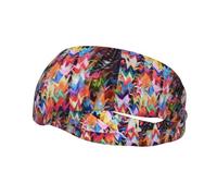 Fashion Sports Sweatband Whjshop Origami Paper Cranes Prints Headbands Absorb Sweat For Men And Women