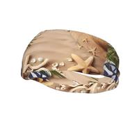 Fashion Sports Sweatband Whjshop Sand Beach Palm Tree Prints Headbands Absorb Sweat For Men And Women