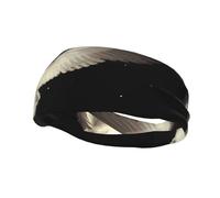 Fashion Sports Sweatband Whjshop White Owl Prints Headbands Absorb Sweat For Men And Women