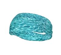 Fashion sports sweatband YUGTAEE Swimming pool water Picture Headbands Absorb sweat for men and women