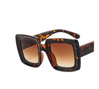 Fashion Square Large Frame Sunglasses Men And Women Outdoor Driving Party Photo Shoot Vacation Sun Glasses(Multi-colored)