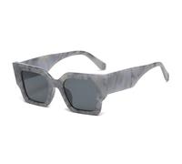 Fashion Square Men And Women Outdoor Holiday Sunglasses Polarized Sports Shopping Photography Sun Glasses(Grey)