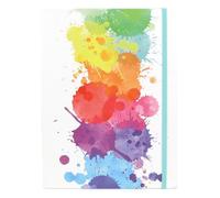 Fashion Stationery B5 Notebook Writing Pad Lined Hardback Journal Notepad Notebooks for Notes in the Office School Girls Women or Students Studying Notepads (Multi)