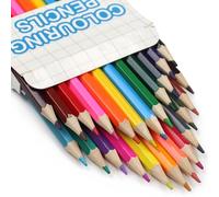 Fashion Stationery Colouring Pencil Set Child Coloured Pencils Crayons for Kids Children or Adults Colour Pens for Sketching Drawing or School Art (24)