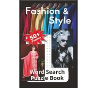 Fashion & Style Word Search Puzzle Book