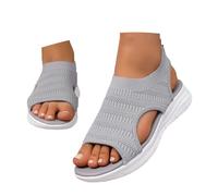 Fashion Summer Sandals Breathable Mesh Casual Slip On Beach Shoes Comfortable Flat Slides For Outdoor Walking Unfussy Comfort for Sunny Days