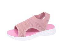 Fashion Summer Sandals Breathable Mesh Casual Slip On Beach Shoes Comfortable Flat Slides For Outdoor Walking Unfussy Comfort for Sunny Days