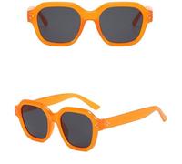Fashion Sunglasses Woman Shape UV400 Protection Sun Glasses For Women Travelling Camping Female Sunglasses,Orange Gray 2026