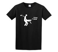 Fashion T-Shirt Me & Your Mum Funny Men Cotton Blend Black XL