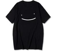 Fashion T-Shirts Dream Merch Funny Print Streetwear Men 100% Cotton Oversized T Shirt Harajuku Tees Tops Black