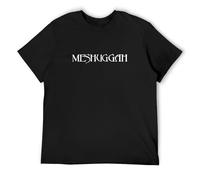 Fashion T-Shirts Meshuggah Rock Metal Glow in Dark Available Clockworks Epic Black S
