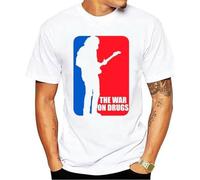 Fashion The War On Drugs Custom Men T-Shirt Size Print T-Shirt Style Top Tee T Shirts T Shirt HOM White