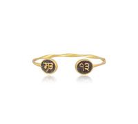 Fashion Thirsty Sab Tera Sikh Faith Bracelet Kada for Women Men Spiritual Punjabi Religious Bracelet Bangle