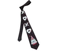 Fashion Tie Men Cute Hearts Characters Pattern Adjustable Neck Tie Comfortable Office Party Dating Ties for Boyfriend, a, One size