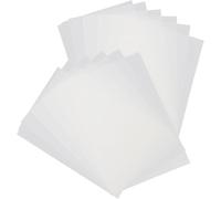 Fashion Track Iron on Fusible Interfacing,10Pcs Self Adhesive Fusible Fleece, Double Sided Patches for Tailoring, Collars and Dress Making, Ideal for Backing Bags, Blankets, and Cloth Projects