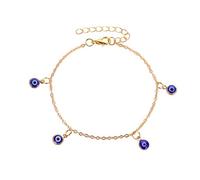Fashion Turkish Eyes Beads Anklets For Women Evil Eye Pendant Anklet Foot Bracelet Summer Ocean Beach Bohemian Jewelry Gift