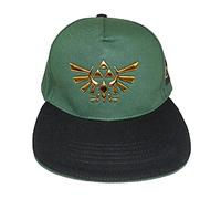 Fashion UK Legend of Zelda Men's Snapback Cap Triforce Logo One Size Adjustable Colour Green, 195058