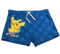 Fashion UK Pokemon Costume for Kid - Swimsuit for Kid - Boys Swimwear - Pool Costume - Pokemon Pikachu Pika Pika Pokeball - Swim Boxer Shorts for Kids (6 Years)