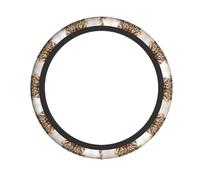 Fashion Universal Leopard print Print Steering Wheel Cover