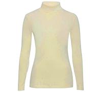 Fashion Valley Womens Plain Long Sleeve Turtle Polo Neck Top Ladies Roll Neck Top Jumper Cream-M/L