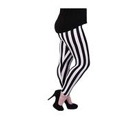 Fashion Valley Womens Sexy Plus Size Printed Leggings Ladies Stretechy Jeggings Tights 8-22 UK S/M 8-10 Leopard (Black/White Stripe, UK-XXL 20-22)