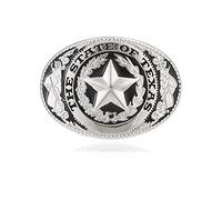 Fashion Vintage Celtic Knot Belt Buckle Men's Simple Cowboy Belt Buckle, 1-silver, Large