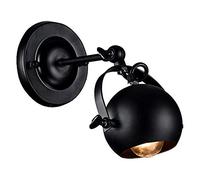 Fashion Wall Mounted Flush Mounted Double Use Wall/Ceiling Lighting Fixture Vintage Iron E27 Wall Sconce Lamps Loft Industrial Wall Light Antique Rustic Farmhouse Wall Lantern for Barn Cafe Clot