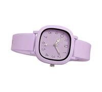 Fashion Watch - 9.06 Inch Silicone | Women's Waterproof Strap - 0.98 Inch Elegant Casual Sport Gift for Teen Woman Mother Birthday Exams Daily Outfit Accessory, Purple., Se référer au descriptif
