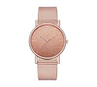 Fashion Watch - Shimmer Mesh Band Clock, Elegant Round Design, Lightweight Stylish Strap, Luxury Casual Timepiece, Durable Movement | Waterproof Women Wrist Watch, Meeting Travel Business