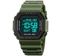 Fashion Watches for Men and Women Unisex Summer Digital Backlight Casual Waterproof Outdoor Sports Swim Colorful Rubber Watch Reloj, Colour E, casual