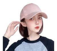 Fashion Wigs Hat Elegant Natural Hat Synthetic Short Twist Braid Ponytail Hat For Costume Parties And Event