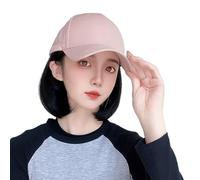 Fashion Wigs Hat Elegant Natural Hat Synthetic Short Twist Braid Ponytail Hat For Costume Parties And Event
