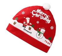 Fashion Winter Christmas Hat With Lovely Designs Party Supplies Wear Accessory For Everyone Daily Casual Decoration
