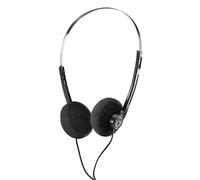 Hama Retro Walkman Style Headphones 3.5mm Jack Lightweight Wired On-Ear Headset