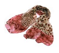 Fashion Women Chiffon Scarf Soft Leopard Printed Neck Wrap Breathable Long Shawl by SamGreatWorld
