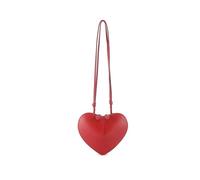 Fashion Women Cute Heart Shoulder Bag, Girls Vegan Leather Crossbody, Classic Small Purse Satchels Evening Handbag Clutch